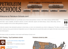 Petroleum-schools.com thumbnail
