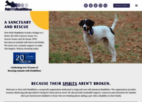 Petswithdisabilities.org thumbnail