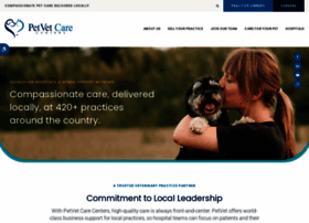 Petvetcarecenters.com thumbnail