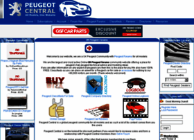 Peugeotcentral.co.uk thumbnail