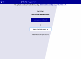 Pfizerworks.com thumbnail