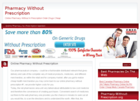 Pharmacy-without-prescription.org thumbnail
