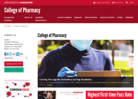 Pharmacy.uh.edu thumbnail