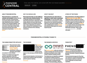Phenomecentral.org thumbnail Phenomecentral.org thumbnail