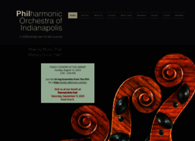 Philharmonicindy.org thumbnail