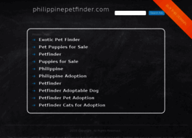 Philippinepetfinder.com thumbnail
