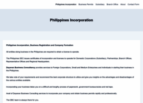 Philippinesincorporation.com thumbnail