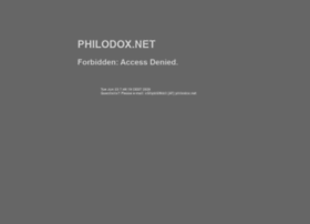 Philodox.net thumbnail