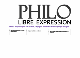 Philolibreexpression.fr thumbnail