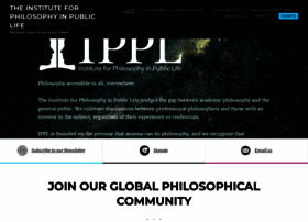 Philosophyinpubliclife.org thumbnail