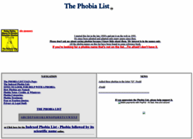 Phobialist.com thumbnail