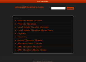 Phoenixtheaters.com thumbnail