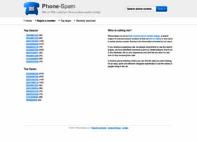Phone-spam.co.uk thumbnail