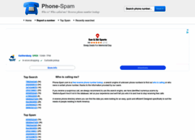 Phone-spam.com thumbnail