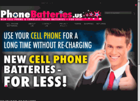 Phonebatteries.us thumbnail