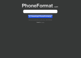Phoneformat.com thumbnail