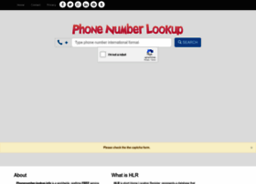 Phonenumber-lookup.info thumbnail