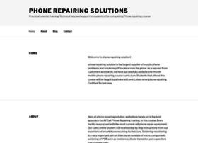 Phonerepairingsolutions.com thumbnail