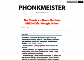 Phonkmeister.com thumbnail