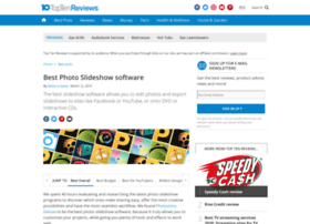 Photo-slideshow-software-review.toptenreviews.com thumbnail
