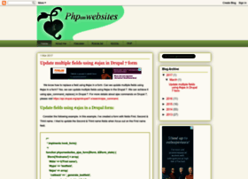 Phponwebsites.com thumbnail