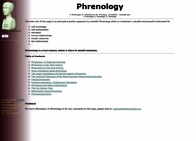 Phrenology.org thumbnail