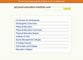 Physical-education-institute.com thumbnail