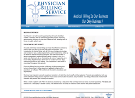 Physicianbillingservice.net thumbnail