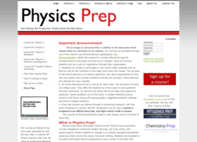 Physics-prep.com thumbnail
