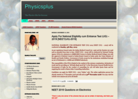 Physicsplus.in thumbnail