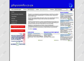 Physioinfo.co.za thumbnail