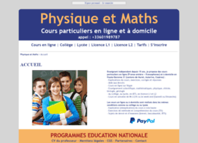 Physique-et-maths.fr thumbnail