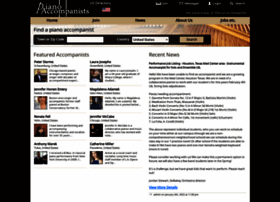 Pianoaccompanists.com thumbnail