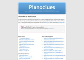 Pianoclues.com thumbnail