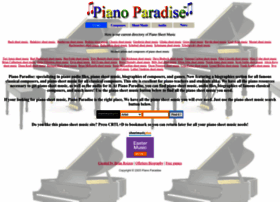 Pianoparadise.com thumbnail