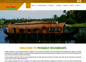 Pickadlyhouseboats.com thumbnail
