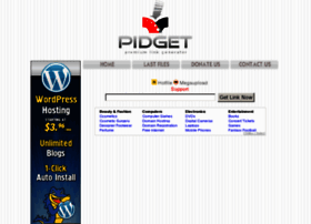 Pidget.com thumbnail
