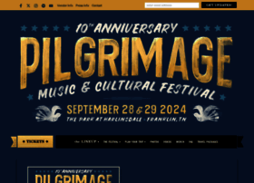 Pilgrimagefestival.com thumbnail