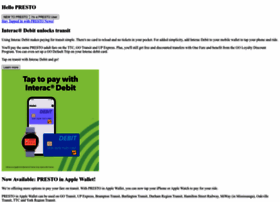 Pilot.prestocard.ca thumbnail
