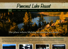 Pinecrestlakeresort.com thumbnail