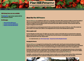 Pinehillpreserve.org thumbnail