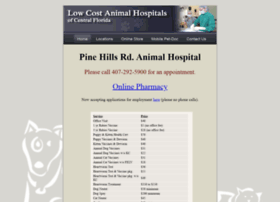 Pinehillspethospital.com thumbnail