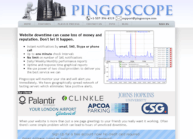 Pingoscope.com thumbnail
