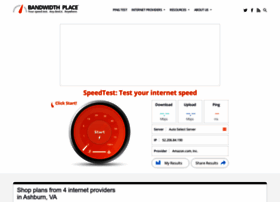Bandwidth Place Speed Test