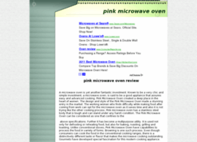 Pinkmicrowaveoven.com thumbnail