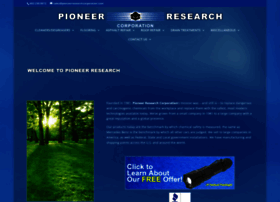 Pioneerresearchcorporation.com thumbnail