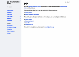 Pip-installer.org thumbnail
