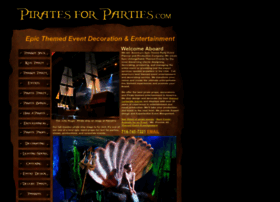 Piratesforparties.com thumbnail