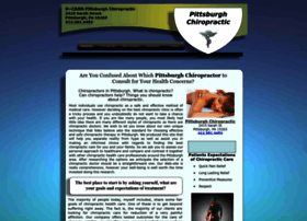 Pittsburgh-chiropractic.com thumbnail