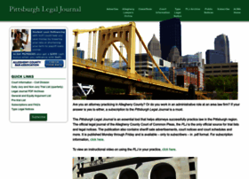 Pittsburghlegaljournal.org thumbnail